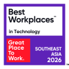Top 10 Southeast Asia Best Workplaces™ in Technology 2026 size Medium