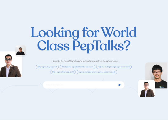 Looking for World Class PepTalks?