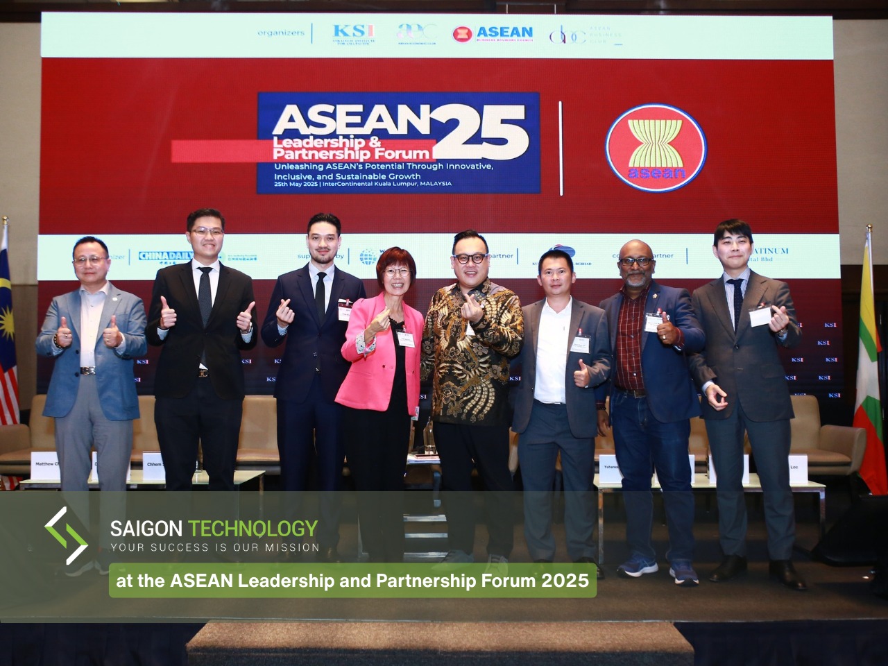 CEO of Saigon Technology Showcases Regional Leadership at the ASEAN Leadership and Partnership Forum 2025