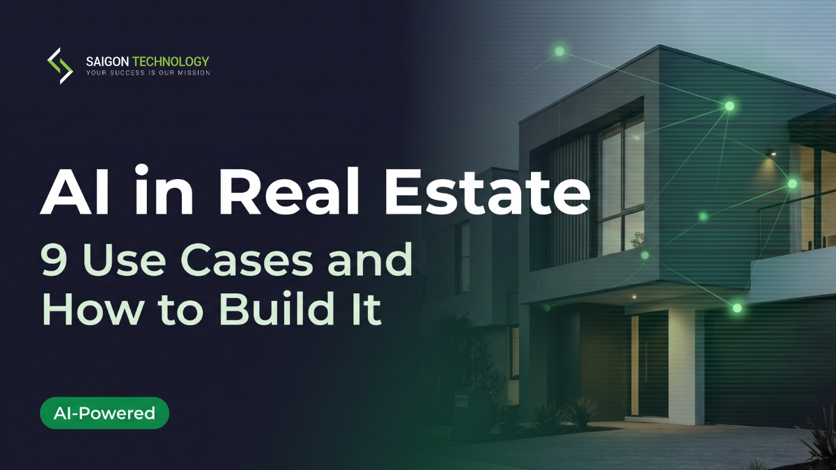 AI in Real Estate: 9 Use Cases and How to Build It (2026)