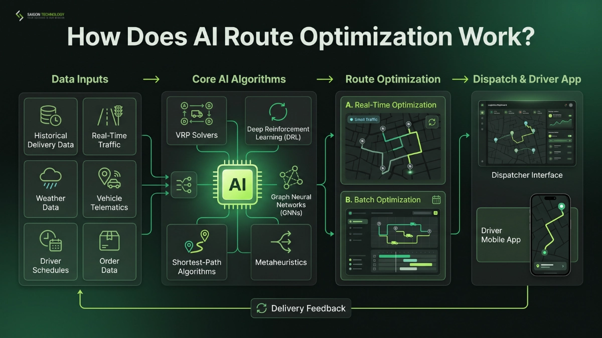 How Does AI Route Optimization Work? How Does AI Route Optimization Work?