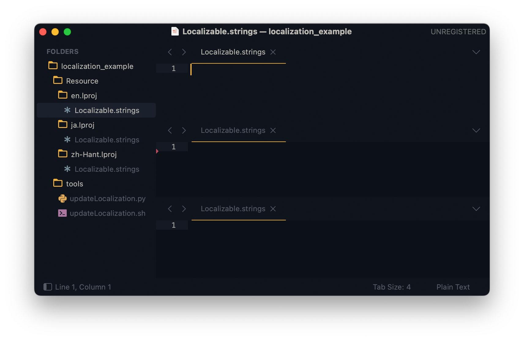 Automatically update the corresponding values for each file