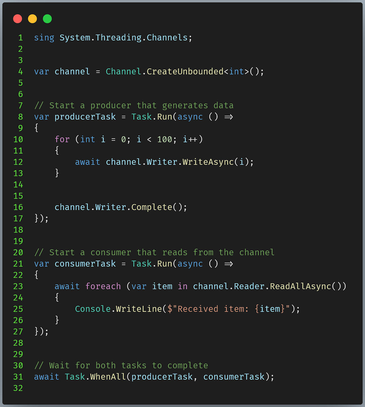 Figure 04: UnboundedChannel example