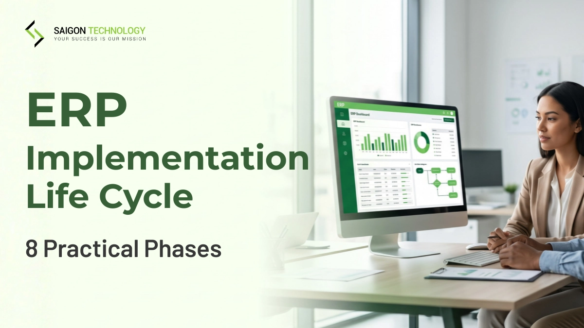ERP Implementation Life Cycle: 8 Practical Phases (2026 Guide)