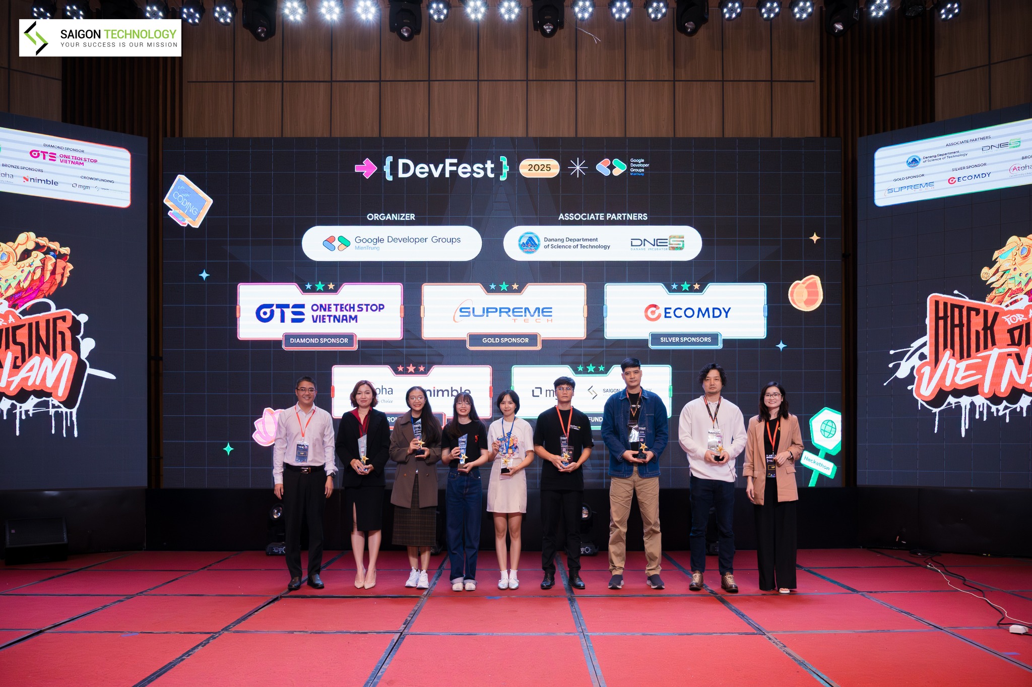 Saigon Technology Made an Impressive Debut at GDG DevFest Central Vietnam 2025