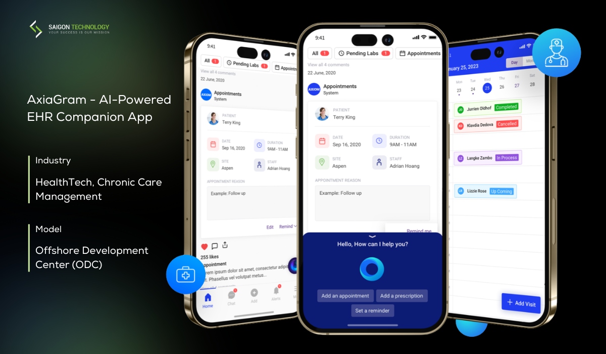 AxiaGram – AI-Powered EHR Companion Appy