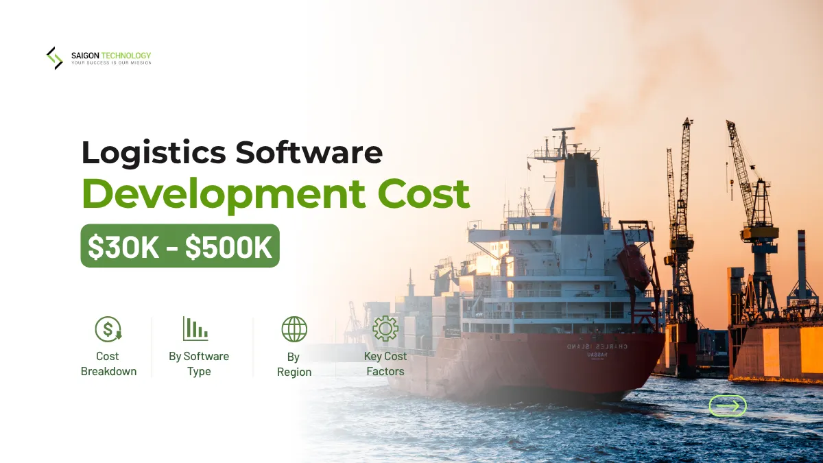 Logistics Software Development Cost: $30K–$500K Guide