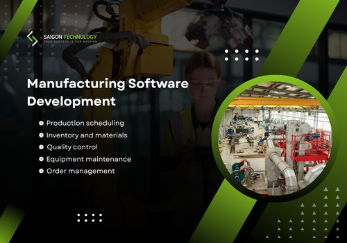 What Is Manufacturing Software Development?