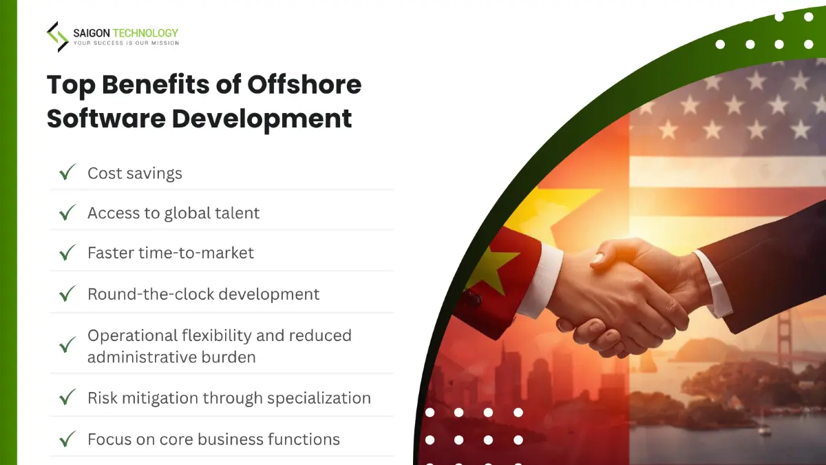 Benefits of offshore software development Benefits of offshore software development