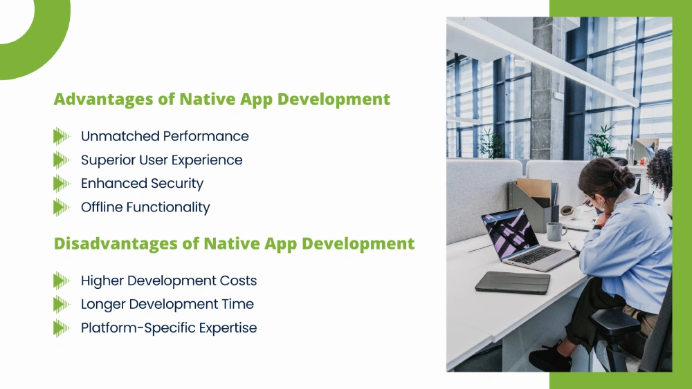 pros and cons of native app development