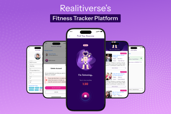 Realitiverse’s Fitness Tracker Platform