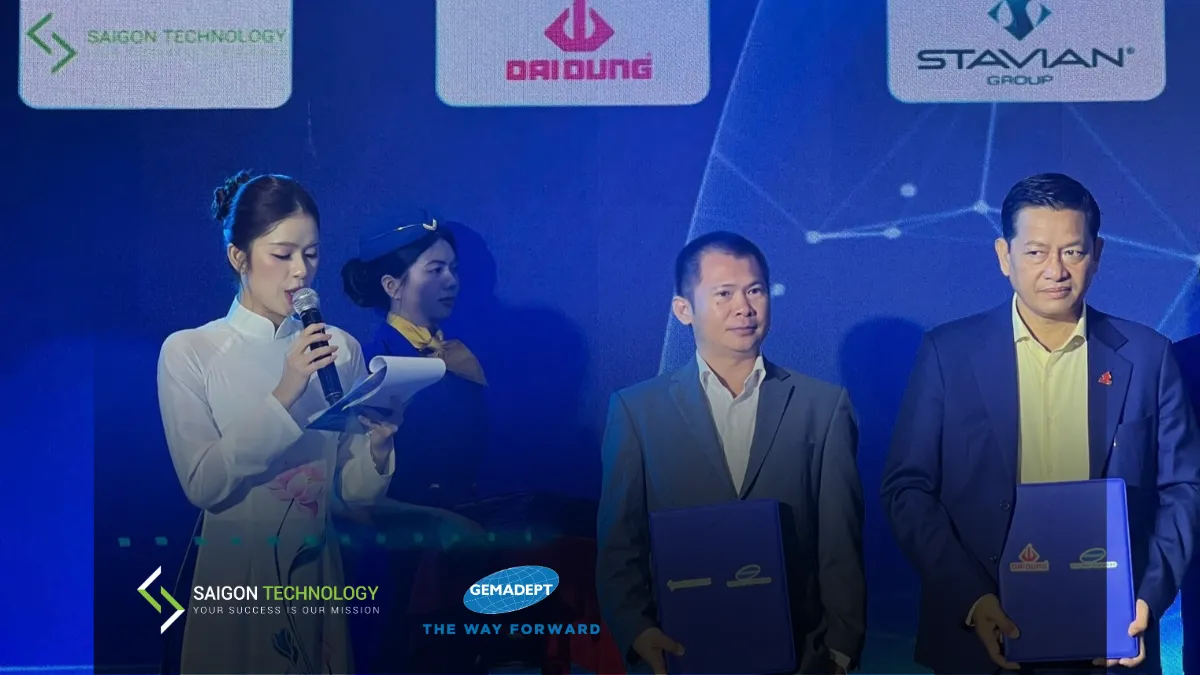 Saigon Technology signs MOU with Gemadept Corporation and VIFC-HCMC to build a Maritime–Finance–Technology ecosystem in Ho Chi Minh City Saigon Technology signs MOU with Gemadept Corporation and VIFC-HCMC to build a Maritime–Finance–Technology ecosystem in Ho Chi Minh City