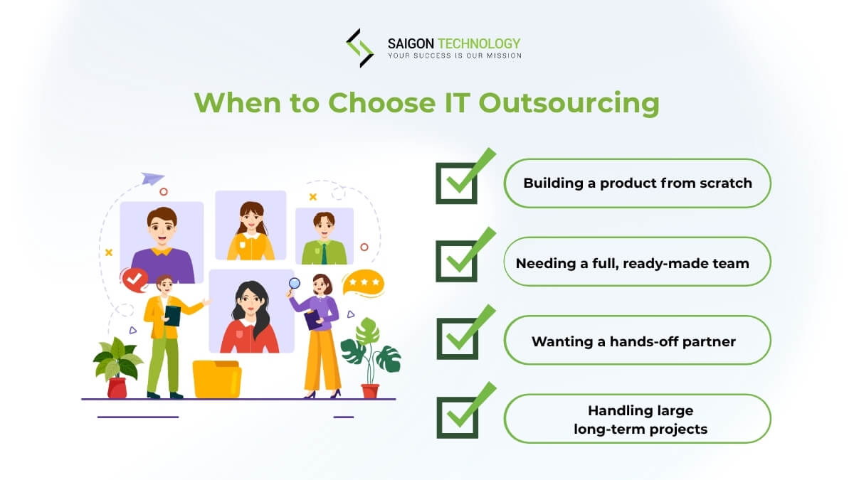 When outsourcing is the better choice