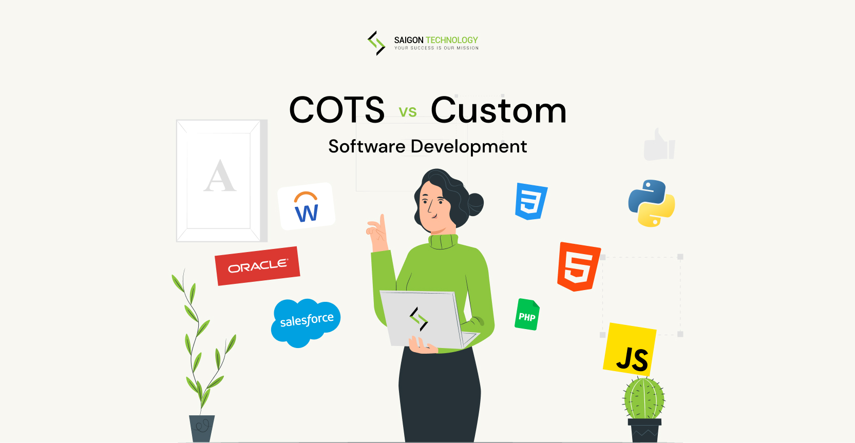 The Comparison Between Commercial-Off-The-Shelf & Custom Software