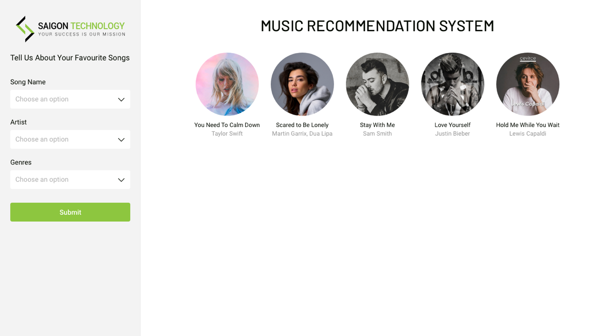 Music Recommendation System