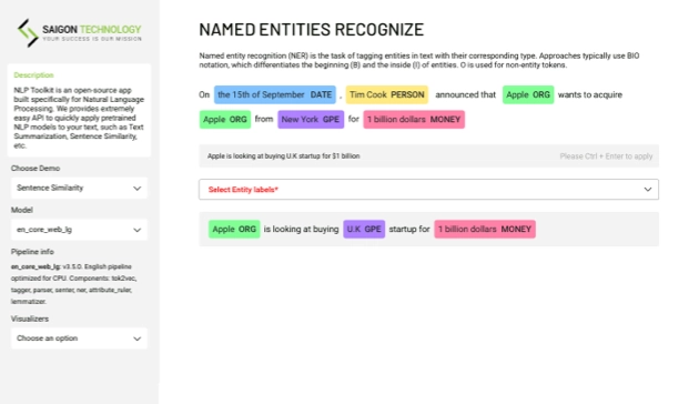 demo - Natural Language Processing Toolkit