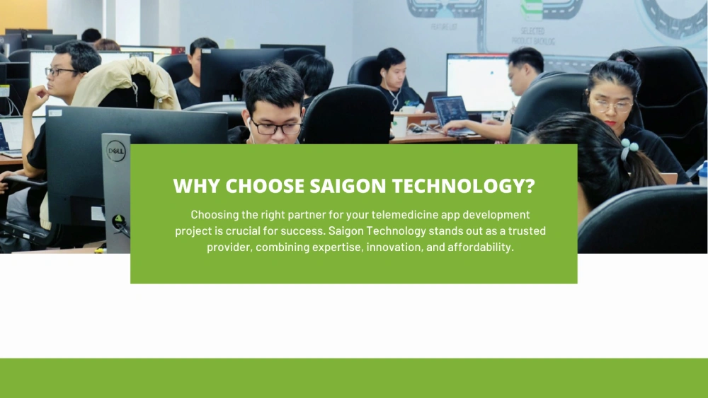 why choose Saigon Technology for your telemedicine app development project